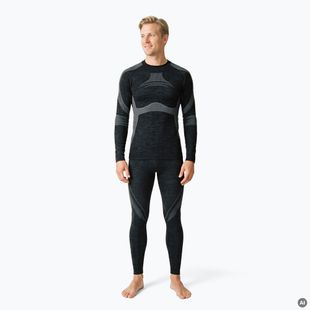 Men's thermal underwear set Woolcano SET1089 Czarny