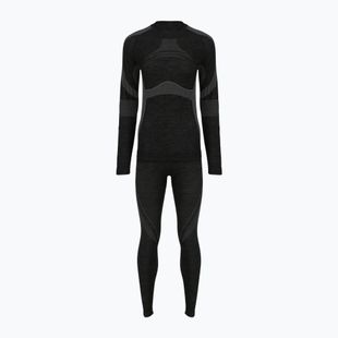 Men's thermal underwear set Woolcano SET1089 Czarny