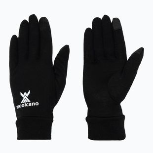 Children's gloves Woolcano GLV1105 Czarny