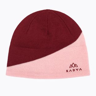 Women's cap Kadva Moss Bordowy/Różowy