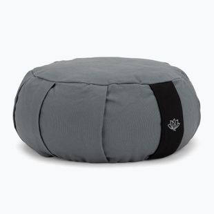 Meditation cushion with buckwheat hulls XTREXO zafu Contempla grey