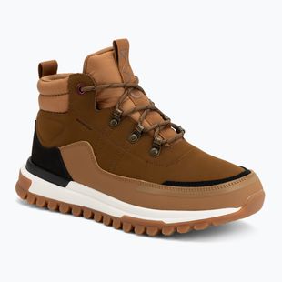 Children's snow boots KADVA HENSAN MID WP Brown/Black
