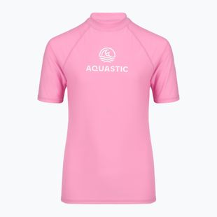 Children's T-shirt AQUASTIC Rimos UV 50+ UPF pink