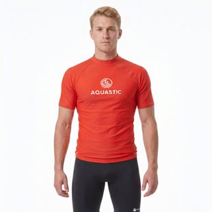 Men's T-shirt AQUASTIC Rimos UV 50+ UPF orange