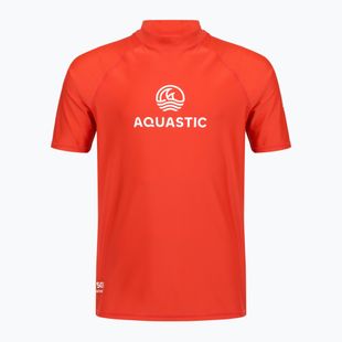 Men's T-shirt AQUASTIC Rimos UV 50+ UPF orange