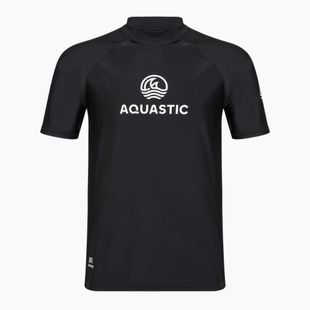 Men's T-shirt AQUASTIC Rimos UV 50+ UPF black
