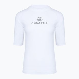Women's T-shirt AQUASTIC Rimos WMNS UV 50+ UPF white