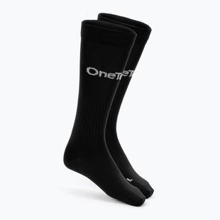 Children's football socks OneTeam Precision football socks set 2-pack black