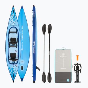 AQUASTIC Monroy 14'0" 427 cm blue kayak/SUP hybrid