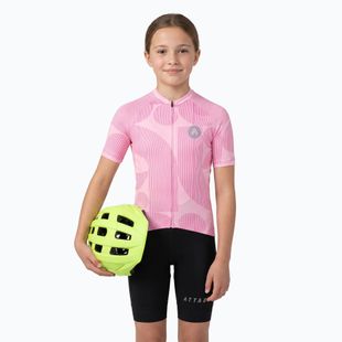 Children's cycling shirt ATTABO Vites WMNS pink