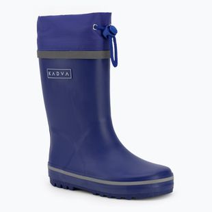 Children's wellington boots KADVA PuddleProof JR with reflective elements navy blue