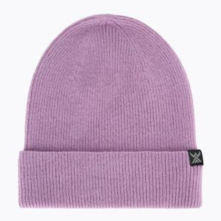 Cap WOOLCANO MERINO HAT1037 purple