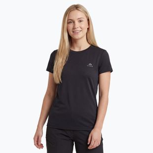 Women's trekking T-shirt KADVA TrailCore breathable black