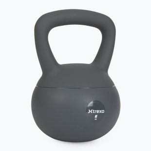 Soft kettlebell XTREXO 4 kg grey