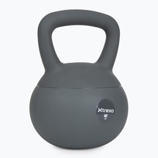 Kettlebell SOFT XTREXO 10 kg grey