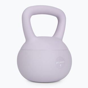 Soft kettlebell XTREXO 8 kg purple