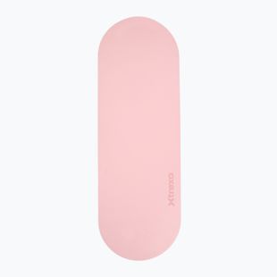 Exercise and yoga mat XTREXO SCULPT rounded 183 x 61 cm pink