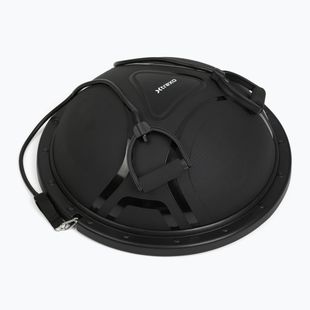Gymnastics ball XTREXO proFIT with bands black