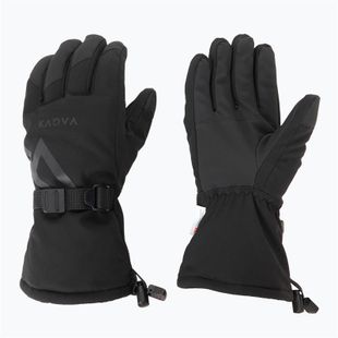 Men's ski gloves KADVA Mountain Flow 3M Thinsulate black