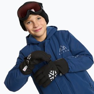 Children's gloves KADVA Mountain Flow black