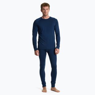 WOOLCANO Merino men's thermal underwear set SET0540 navy blue