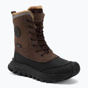 Men's KADVA Fitzroy Mid WP brown snow boots