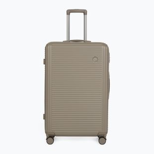 Large travel suitcase KADVA Palero 95 l beige