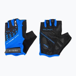 ATTABO Vito gel shock proof cycling gloves blue/black