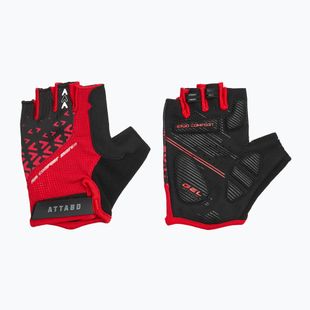ATTABO Vito gel shock proof red/black cycling gloves