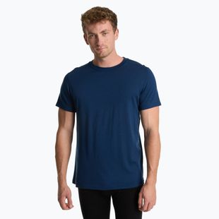 Men's thermal T-shirt WOOLCANO Merino 100% TEE0546 navy blue