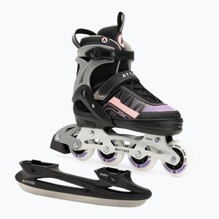 ATTABO Bladeroll children's inline skates adjustable black/purple