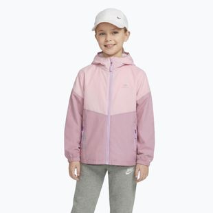 Children's rain jacket KADVA Fory Jrg pink