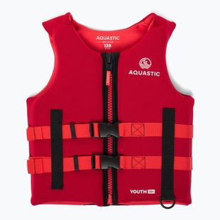 AQUASTIC Youth 50N Red Children's Buoyancy Vest