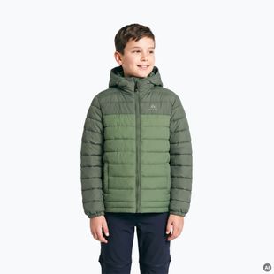 Children's insulated jacket KADVA Snoway JRG green
