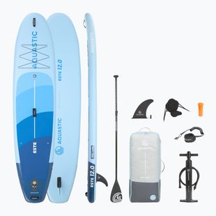 Inflatable board set SUP AQUASTIC This 12'0" blue