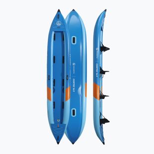 Inflatable kayak 4-osobowy AQUASTIC Cortez 16'9" hybrid blue