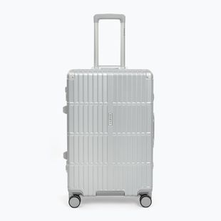 Medium travel suitcase Kadva Tigre 64l Silver
