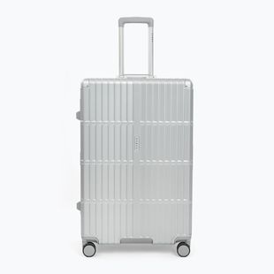 Large travel suitcase Kadva Tigre 96l Silver