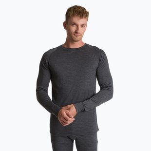 Men's thermal sweatshirt 100% WOOLCANO MERINO TOP0538 grey
