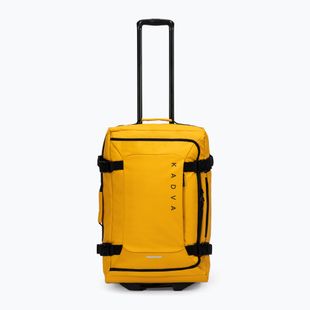 Medium travel suitcase KADVA Lazio 74 l yellow