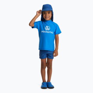 Children's swimming set AQUASTIC UV 50+ UPF Marimo JRB navy blue/blue