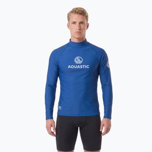 AQUASTIC UV 50+ UPF Rimos navy blue swimming longsleeve