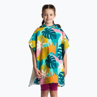 Children's poncho AQUASTIC Sunny JR flowers