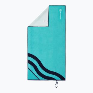 AQUASTIC Wavey blue/green towel
