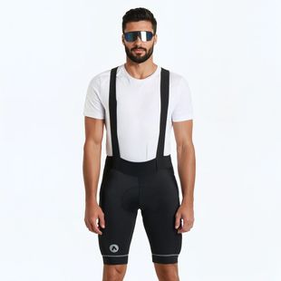 Men's ATTABO Kirun Pro Bib Shorts Cargo black