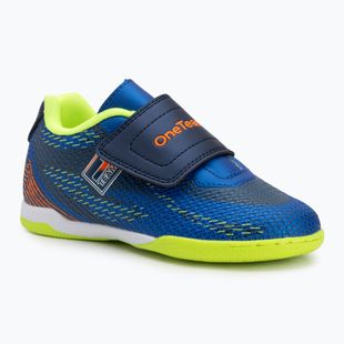 OneTeam Robero Junior IC children's football boots navy blue/blue