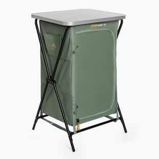 KADVA CAMPshelf 13 green camping cabinet