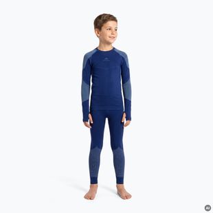 Children's Thermal Underwear Set KADVA Frosty Jrb Set Seamless Navy Blue