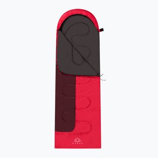 Sleeping bag KADVA Dorma L left red