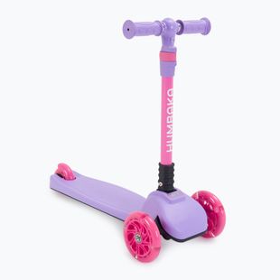 HUMBAKA Starshine LED children's three-wheeled scooter purple